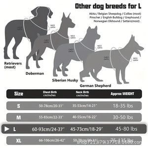 Reflective Tactical Dog Harness – Safety Vest for Dogs - lifestyle view