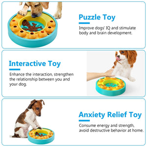 Dog feeder toy for treat dispensing