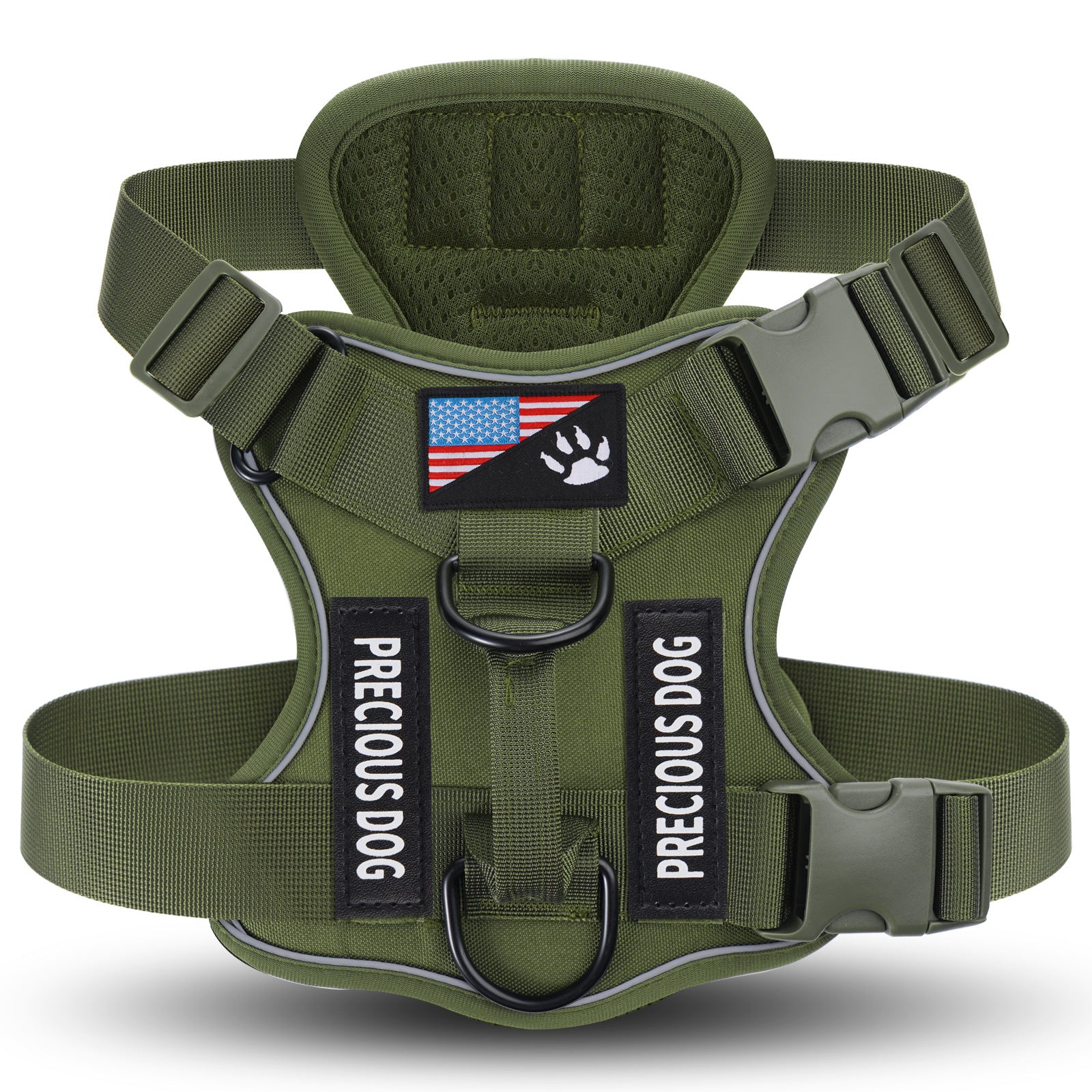 No-Pull Dog Vest Harness - front view