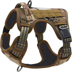 Reflective Tactical Dog Harness – Safety Vest for Dogs - side view