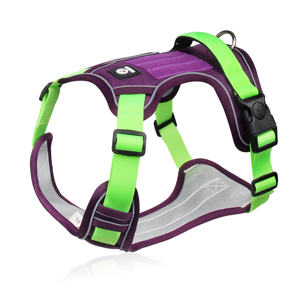 No-Pull Reflective Dog Harness, Leash & Vest Set — Variant B
