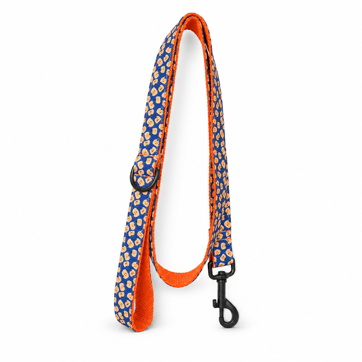 Halloween Trick-or-Treat Pumpkin Dog Collar & Leash Set