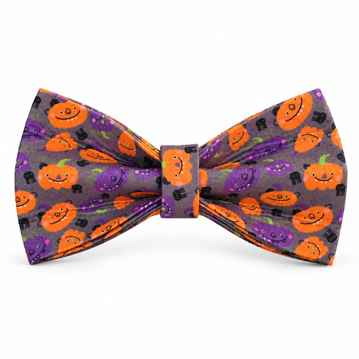 Pumpkin Parade Halloween Dog Bow Tie