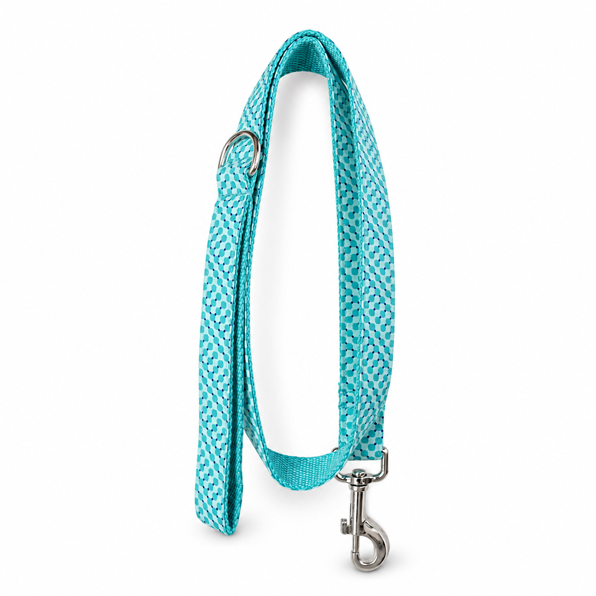 Mint Lattice Dog Leash