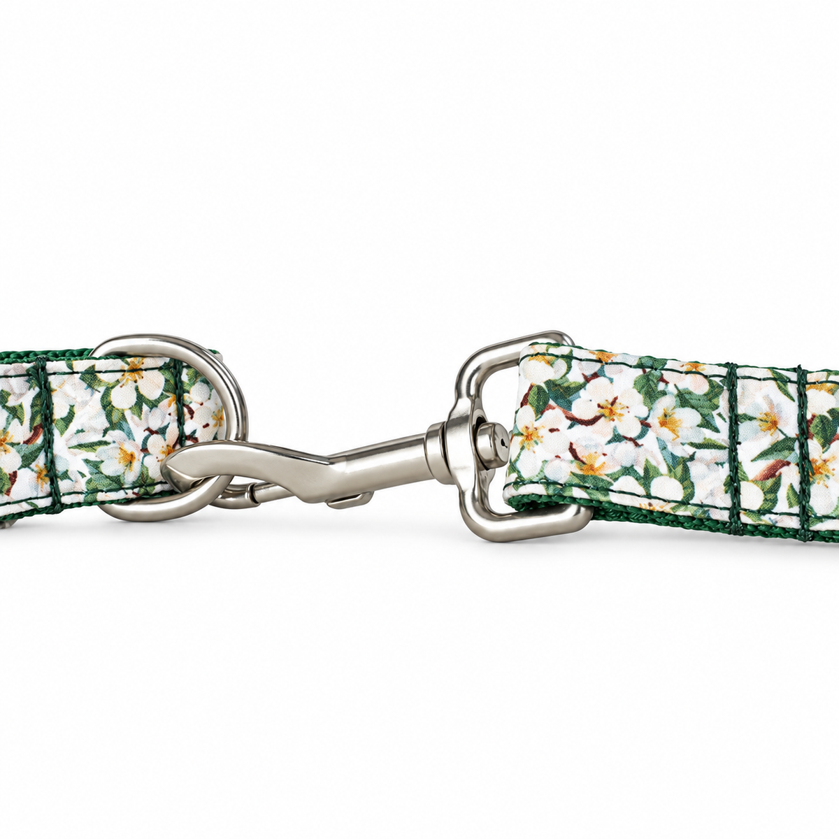 Woodland Petals Dog Collar & Leash & Bow Set