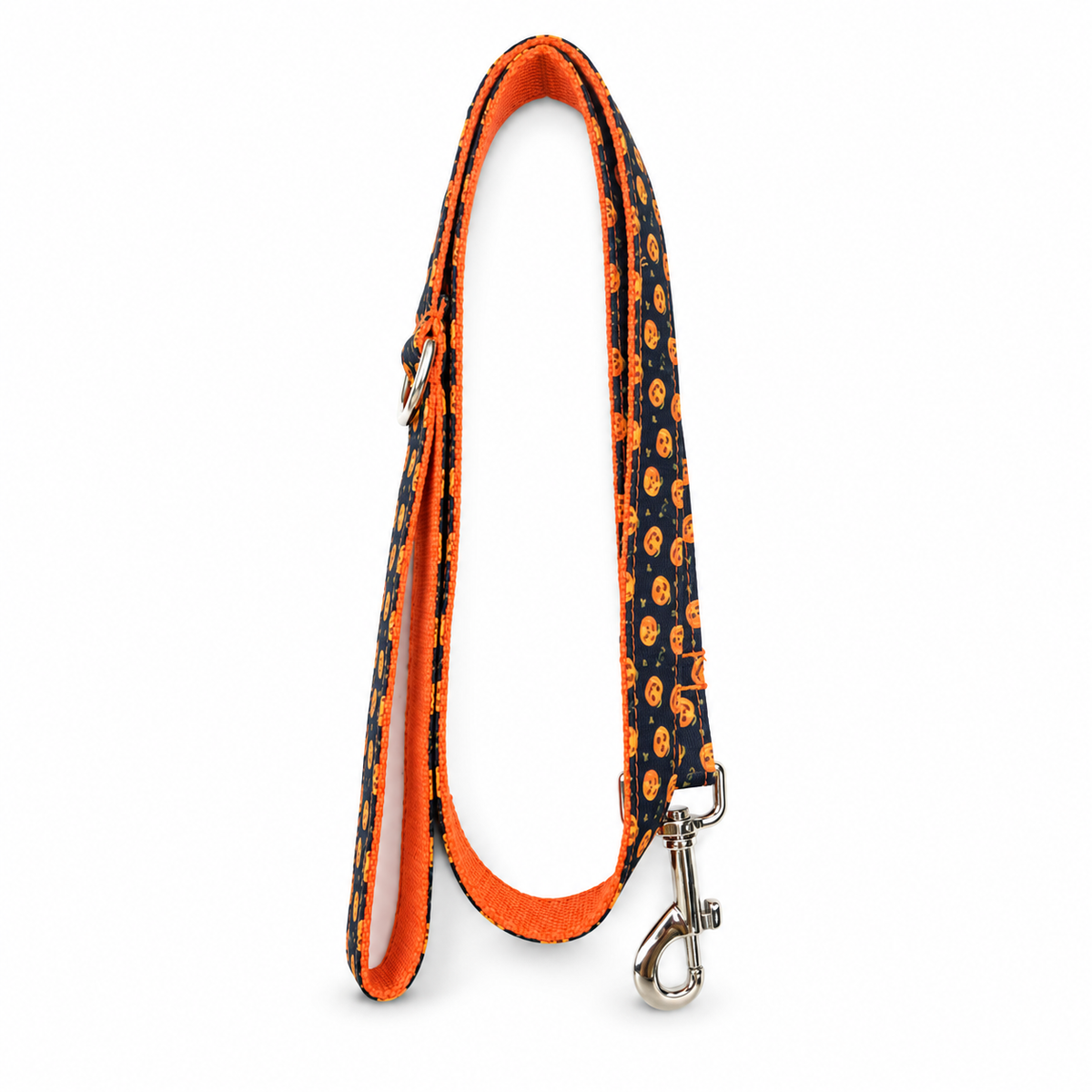 Halloween Pumpkin Collar & Leash Set