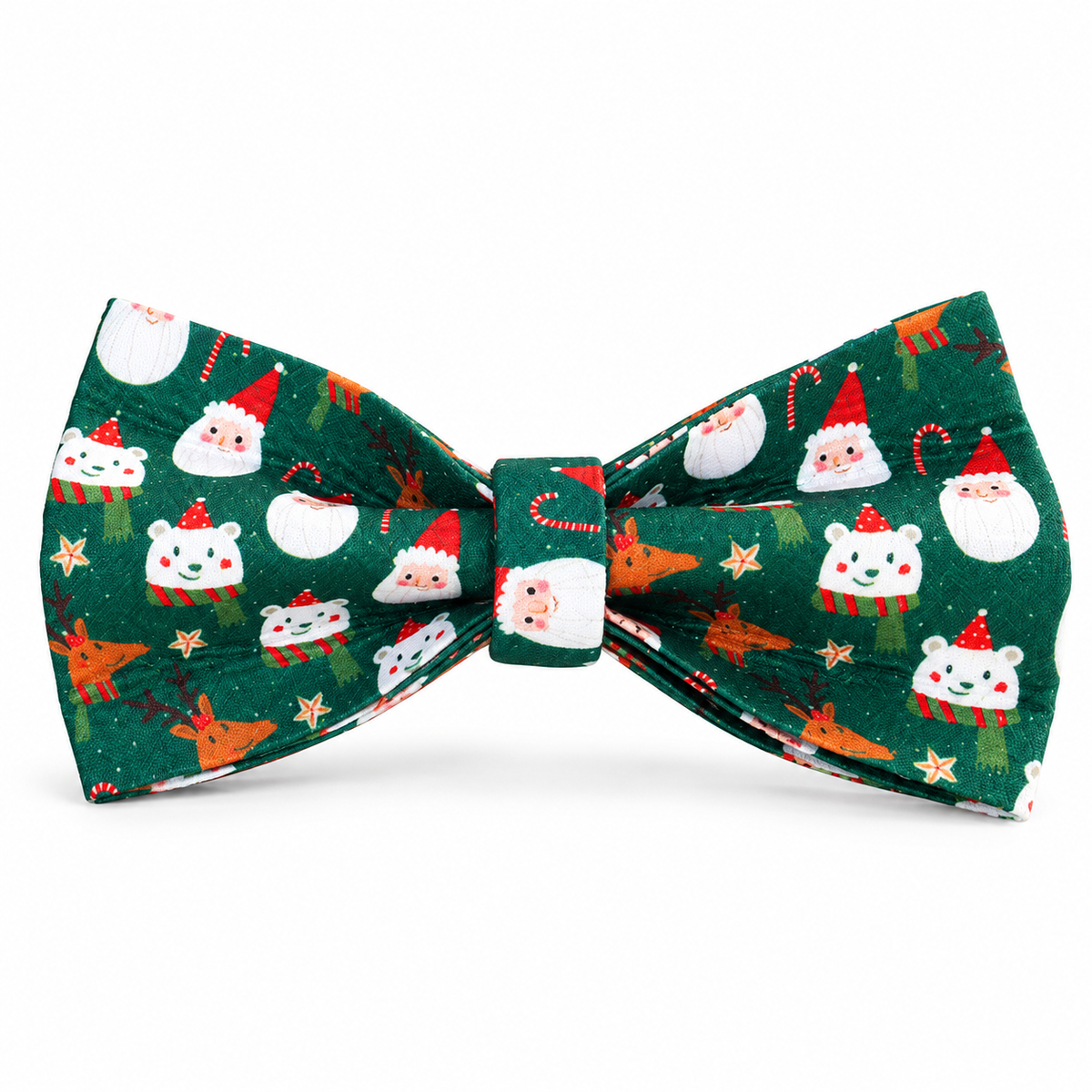 North Pole Friends Christmas Dog Bow Tie