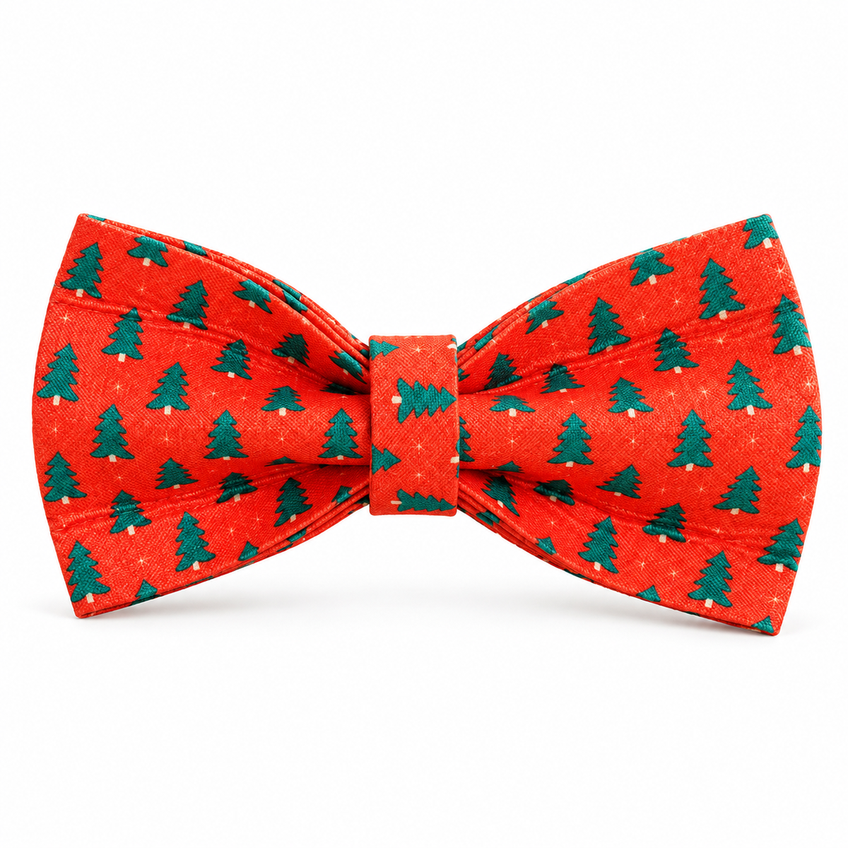 Festive Pines Christmas Dog Bow Tie