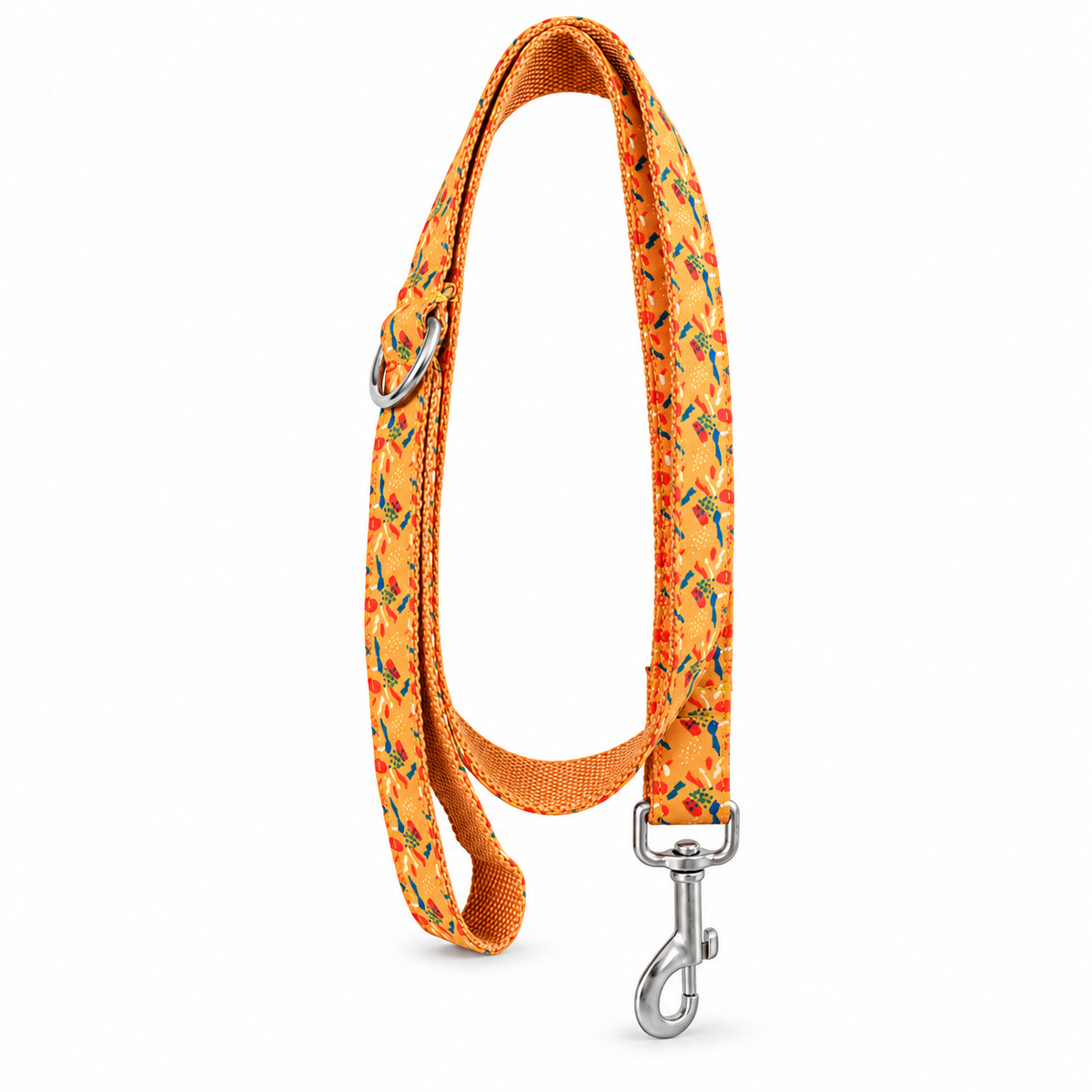 Tangerine Doodle Dog Leash