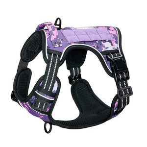 Reflective Tactical Dog Harness – Safety Vest for Dogs - detail view