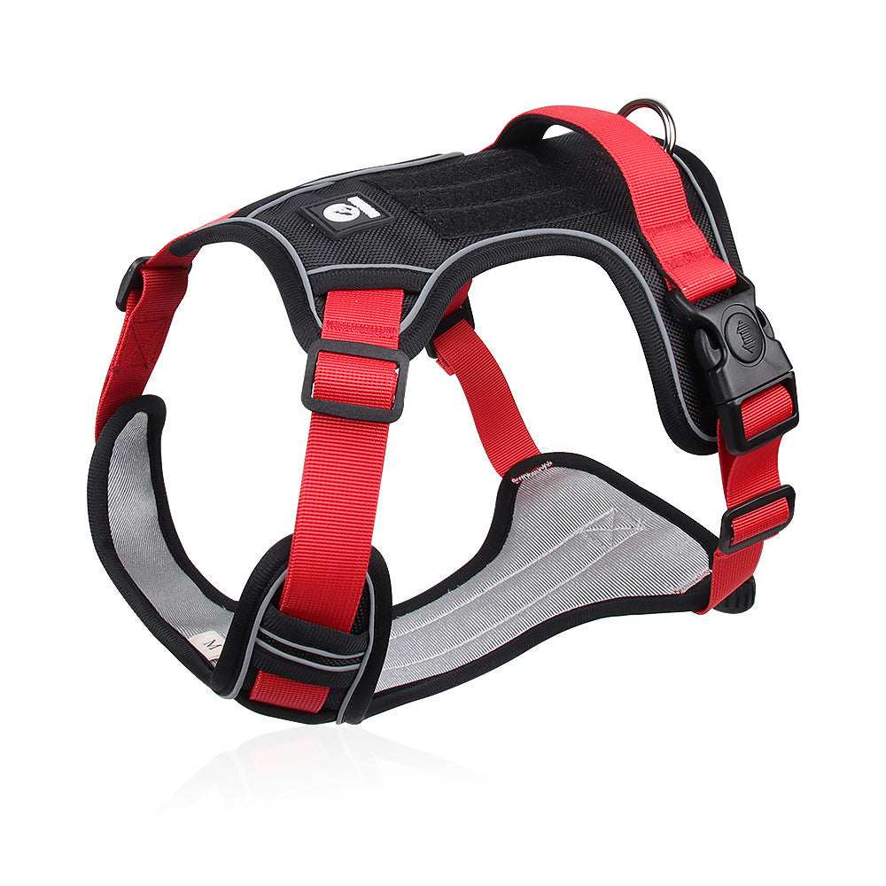 No-Pull Reflective Dog Harness, Leash & Vest Set — Variant A