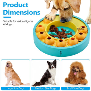 Dog enrichment feeder toy