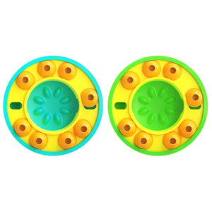 Interactive dog slow feeder toy